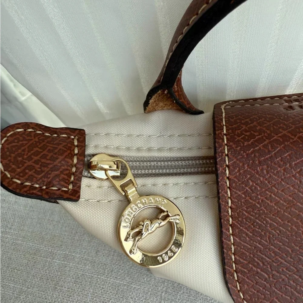 Longchamp paper white dumpling bag mini bag mini - Picture 4 of 7